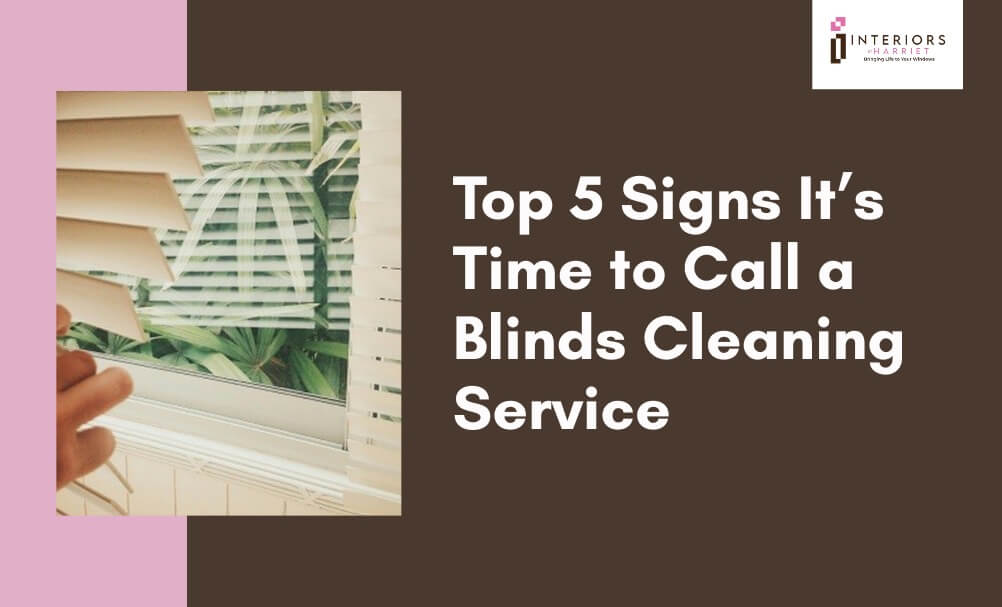 Blinds Cleaning Service